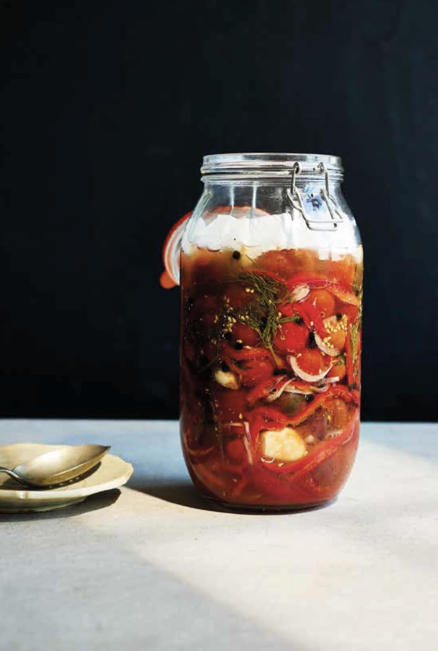 FERMENT: A Cookbook. Simple ferments and pickles, and how to eat them
