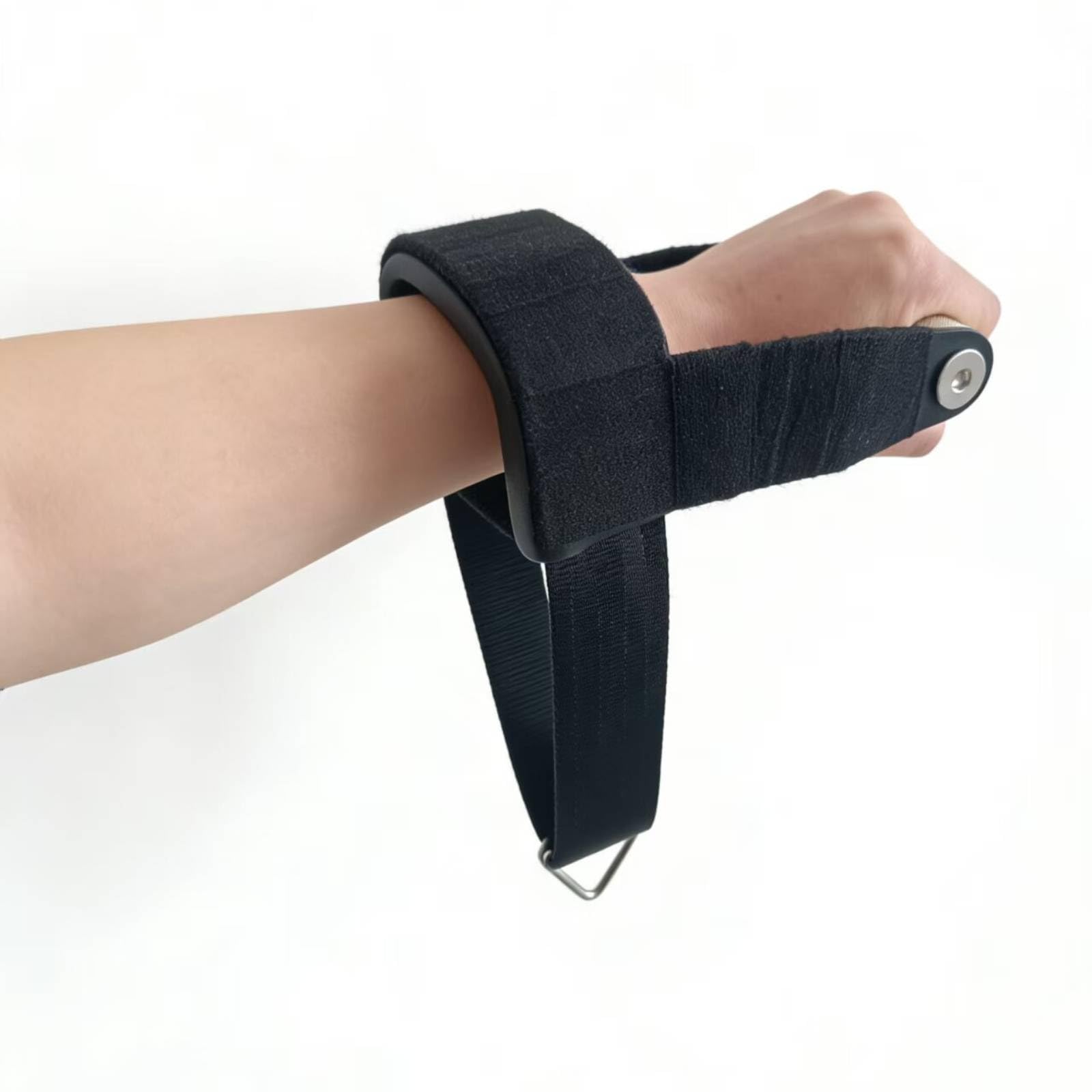 Gralara Asa de Entrenamiento de Espalda Ergonómico Mango Aluminio Antideslizante Agarre Ancho