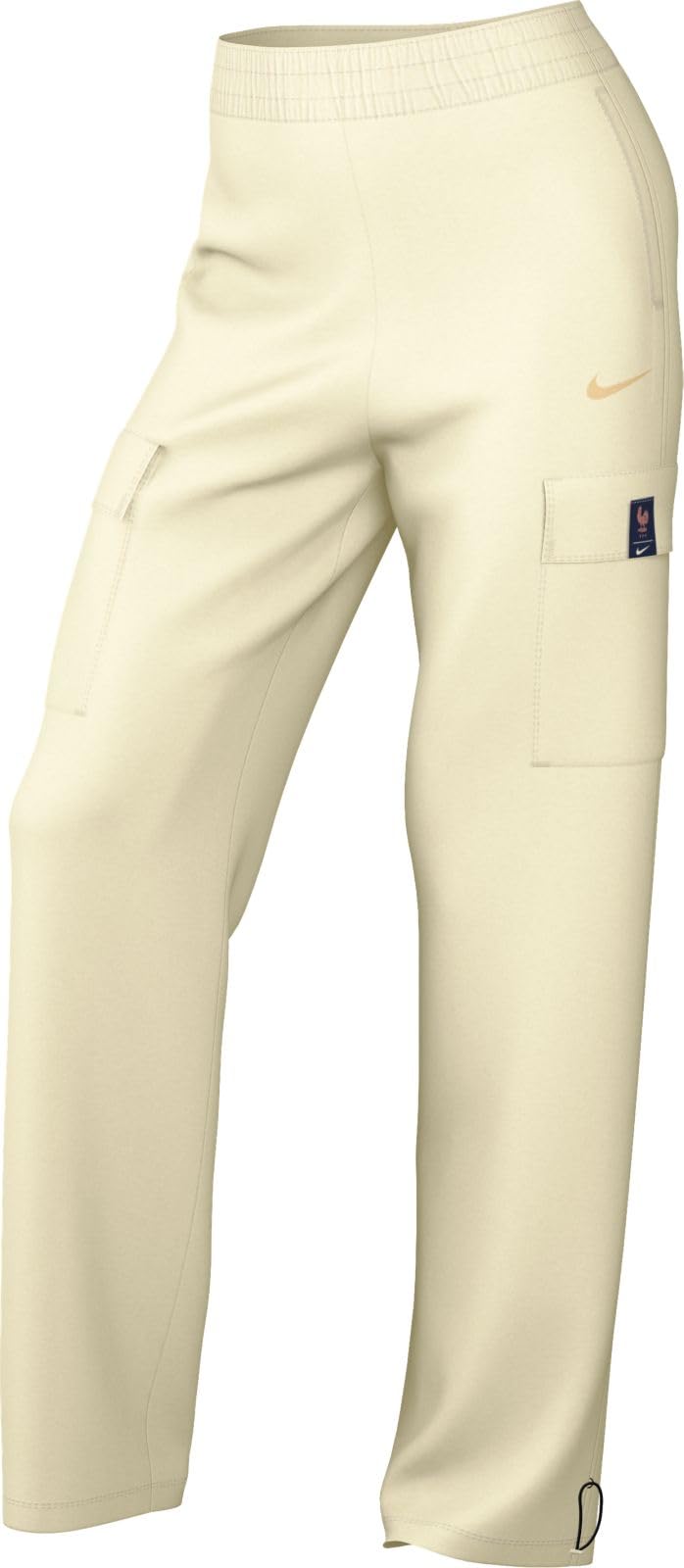Nike Women's Trend France Cargo Trousers - Pale Ivory/Pale - 12 (M)