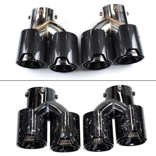 Boquilla de escape de acero para BMW G20 G42 acabado M 3