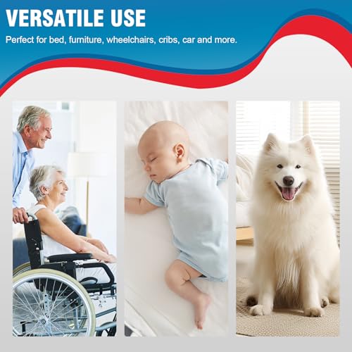 Image of BIGGMED Disposable Bed Pads 30 inch x 36 inch 35 Count Super Absorbent Underpads, Chux Thicker Extra Large Incontinence Bed Pads, Pee Pads for Adults, Kids, Elderly, Pets