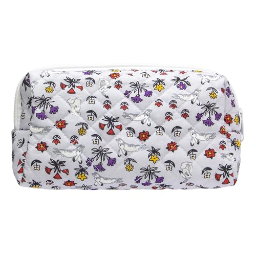 PAZIMIIK Vintage Quilted Makeup Bag Cosmetic Pouch for Brushes Pencils and Travel Make Up...