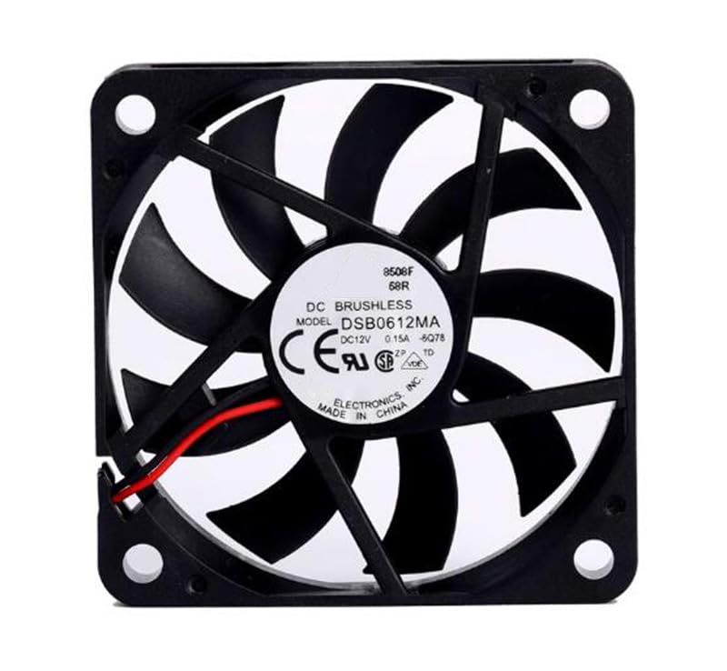 Ventilateur de refroidissement 12V DSB0612MA ultra fin pour ventilation silencieuse