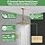 VANFOXLE Shower Faucet Set Brushed Gold Shower System,Push Button Diverter Shower Faucet with 2 in 1 Handheld,Ceiling Mount Increased Thickness 12 Inch Shower Head with 6 Inch Wall Mount Shower Head
