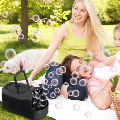 Máquina sopladora de burbujas al aire libre para niños 7