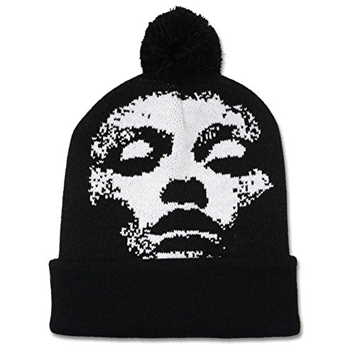Converge Men's Jane Done Knit Face Beanie Black