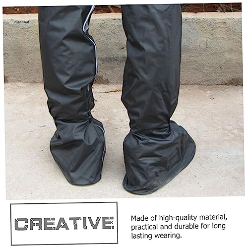 Fundas para zapatos antideslizantes, gruesas, impermeables para lluvia y barro, para actividades al aire libre miniatura 7