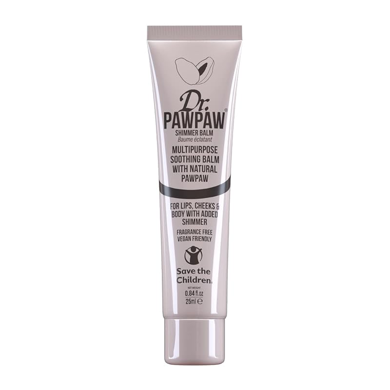 Dr.PAWPAW Shimmer Balm multifuncional com brilho, 25 mL