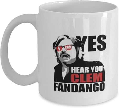 Miniatura 1 de Yes I Can Hear You Clem Fandango. Steven toast yelling. British comedy Coffee mug.
