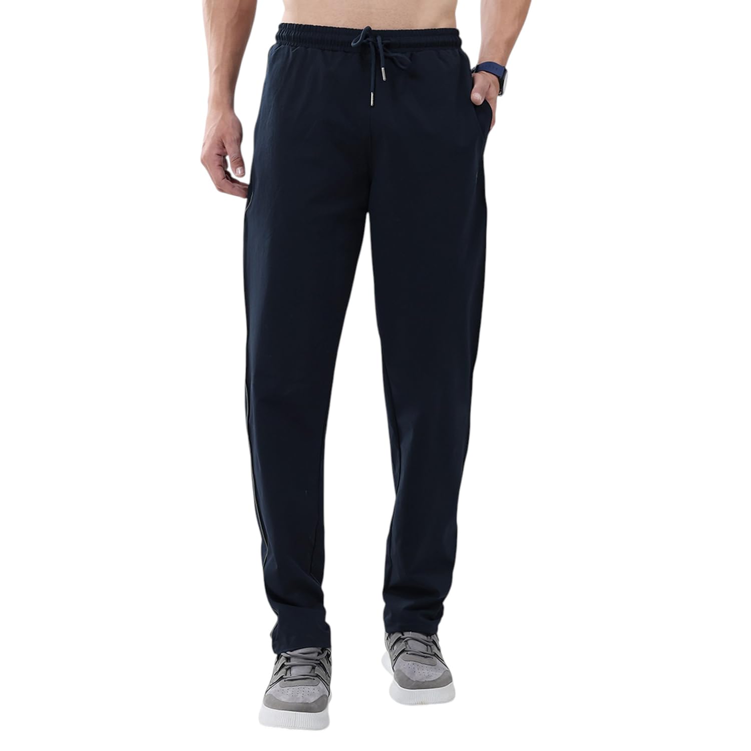 monte carlo Men's Regular Fit Solid Track Pants | Drawstring Closure | Side Pocket | Sports Lower | Comfortable & Stylish Lower for Men's-picture-25