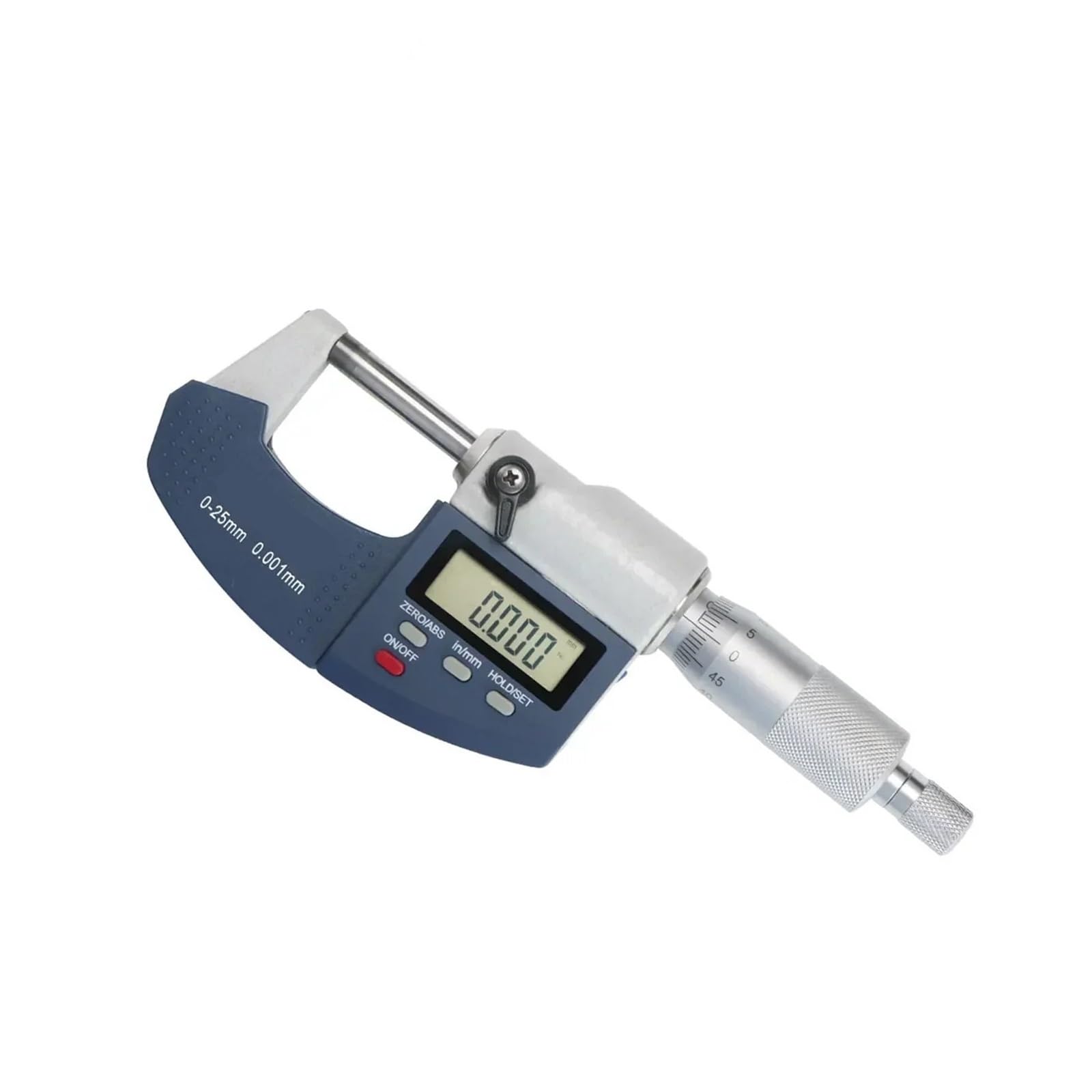 Micrometer, SHAHE 0-25mm Digital Mikrometer Mit Skala Linie Elektronische Außerhalb Mikrometer 0,001mm Mikrometer Gauge