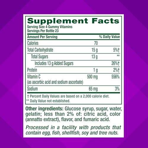 Vitafusion Extra Strength Power C Gummies