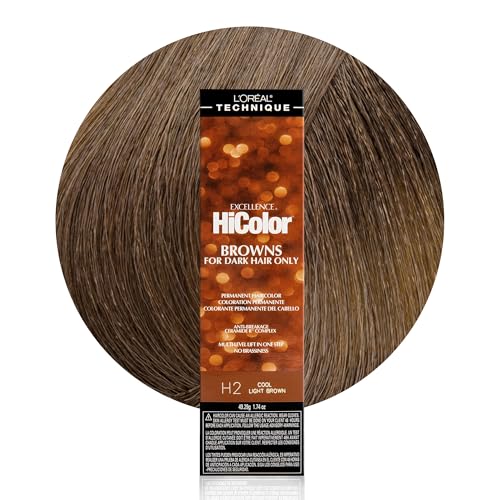 L'Oréal Technique HiColor Browns & Blondes Permanent Hair Color - Lifts Dark Hair in One Step, No...