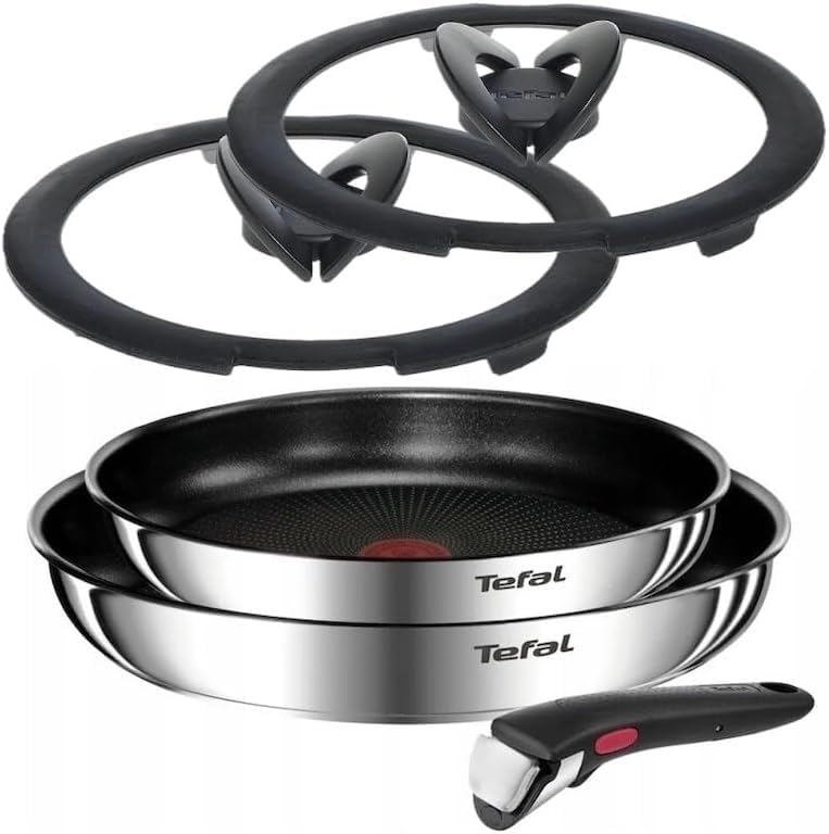 Poêles de 24 et 28 cm Tefal Ingenio antiadhésives pour optimiser vos placards