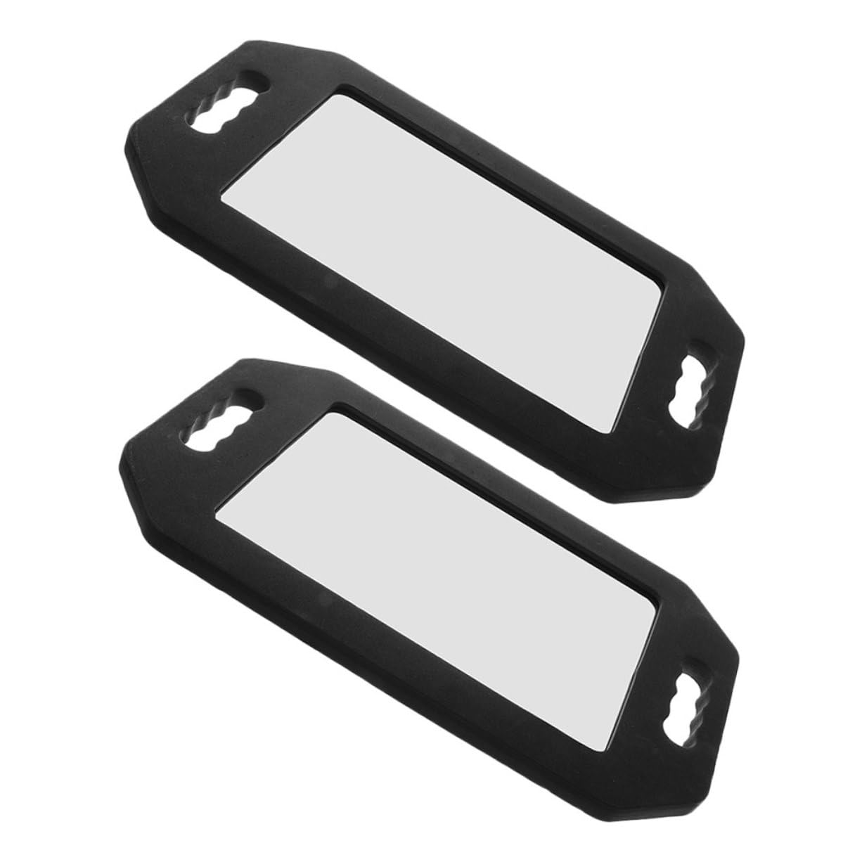 Miroir à main incassable double poignée pour vérifier sa coupe sous tous les angles