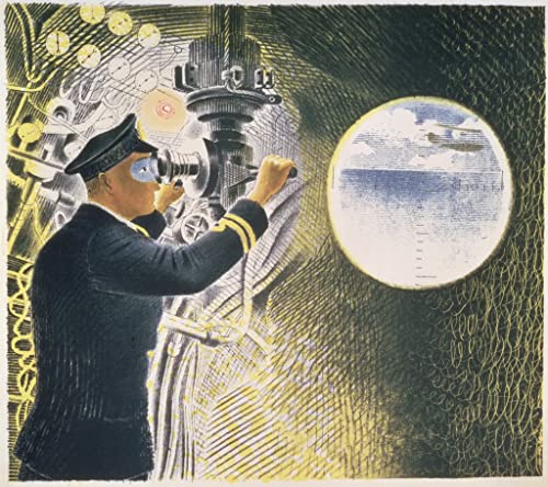 Tableau sous-marin d'Eric Ravilious posters et art déco chambre 60x90cm