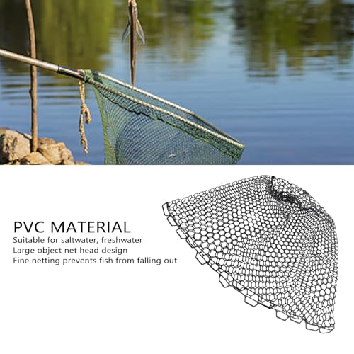 Filet de pêche de remplacement en PVC durable avec maille renforcée