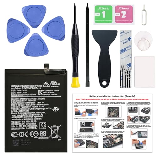 MAXSHARKS New Upgraded Battery for Galaxy A11, HQ-70N HQ-70T Replacement Battery Compatible with Samsung Galaxy A11, with Repair Tools & Instruction