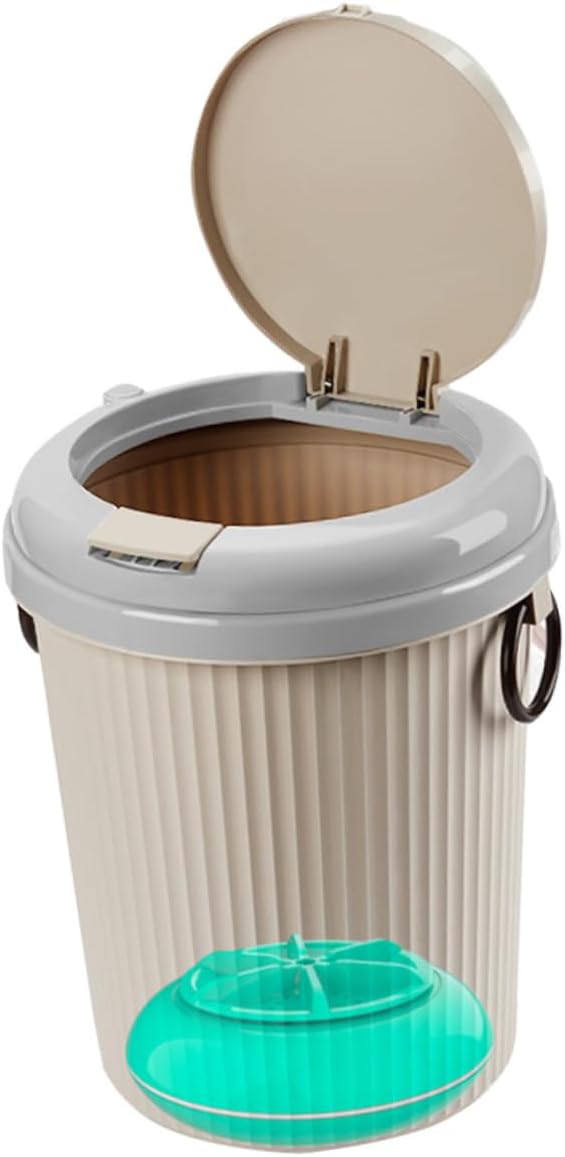 POPETPOP 8L Mini Portable Ultrasonic Washing Machine Electric Washer for Home Use USB-Cleaning Tool for Clothes Quick Clean Solution for Travel and Small Spaces