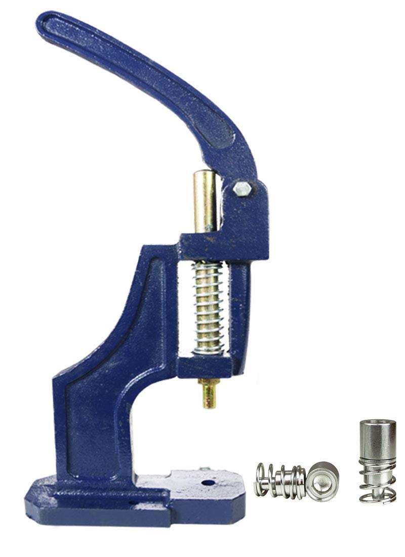 Heavy Fabric Button Maker Machine Kit + 2 Imported Dies (22, 30)