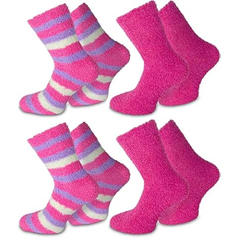normani 4 Paar Kuschelsocken mit Motiv Cover