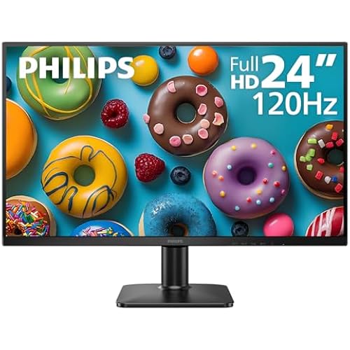 Philips 24 Inch Computer Monitor FHD 120Hz IPS, 24E2N2100