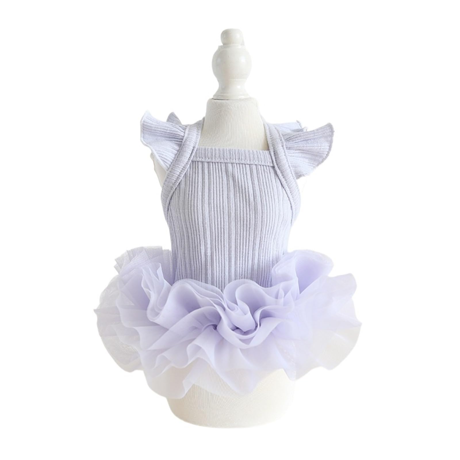 Robe d'épissure en maille contre le froid du printemps pour chiot et chat