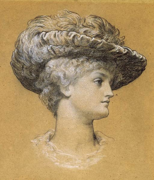 Pintura clásica de Lord Frederick Leighton, impresiones de pared de alta fidelidad 60x90cm