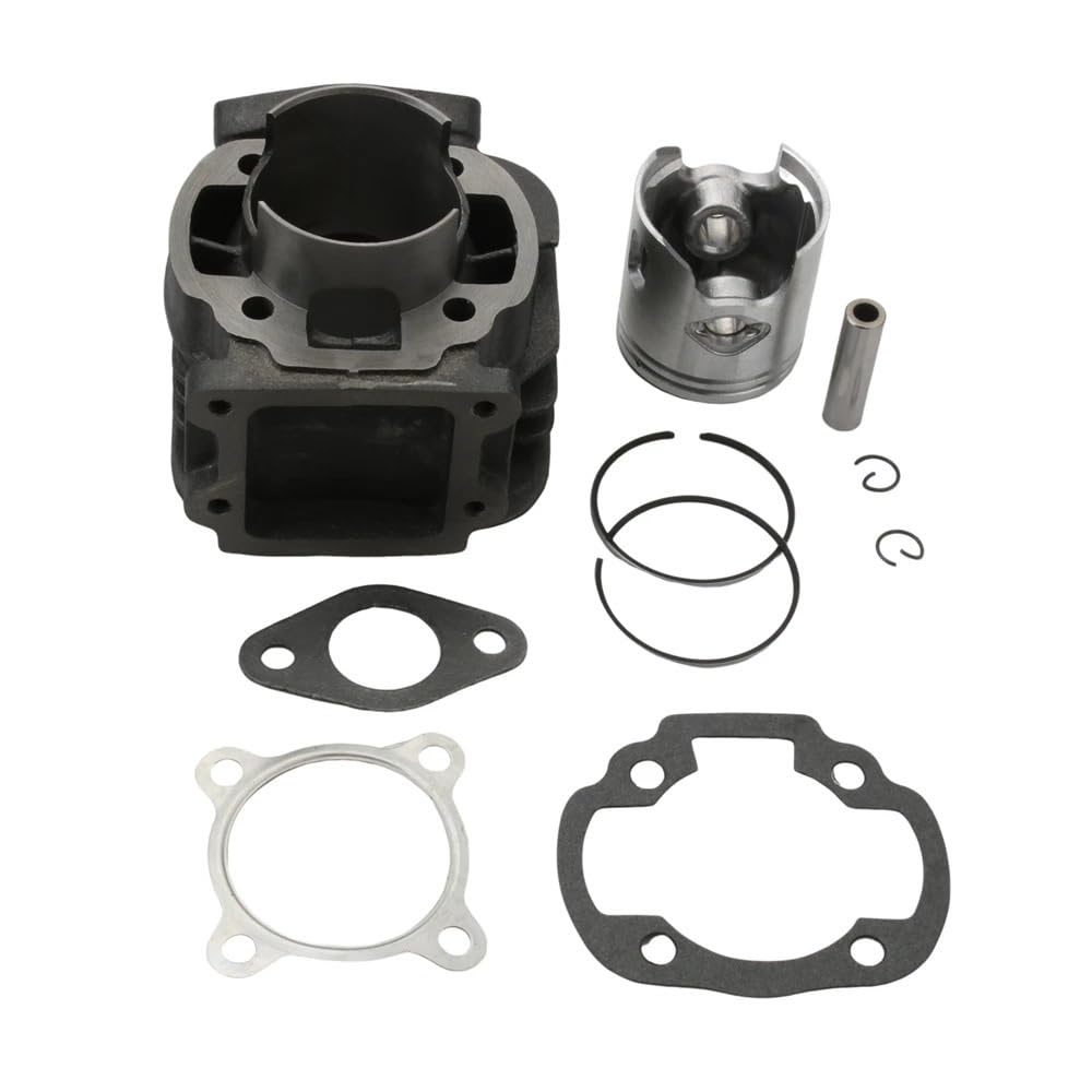 Zestaw big bore do motocykla Zestaw cylindra do tu Zestaw cylindrów o dużej średnicy 70 cm3 i głowica pasująca do Bws50 Slider 50 Target Bw's Zuma 50cc 47 mm / 10 mm