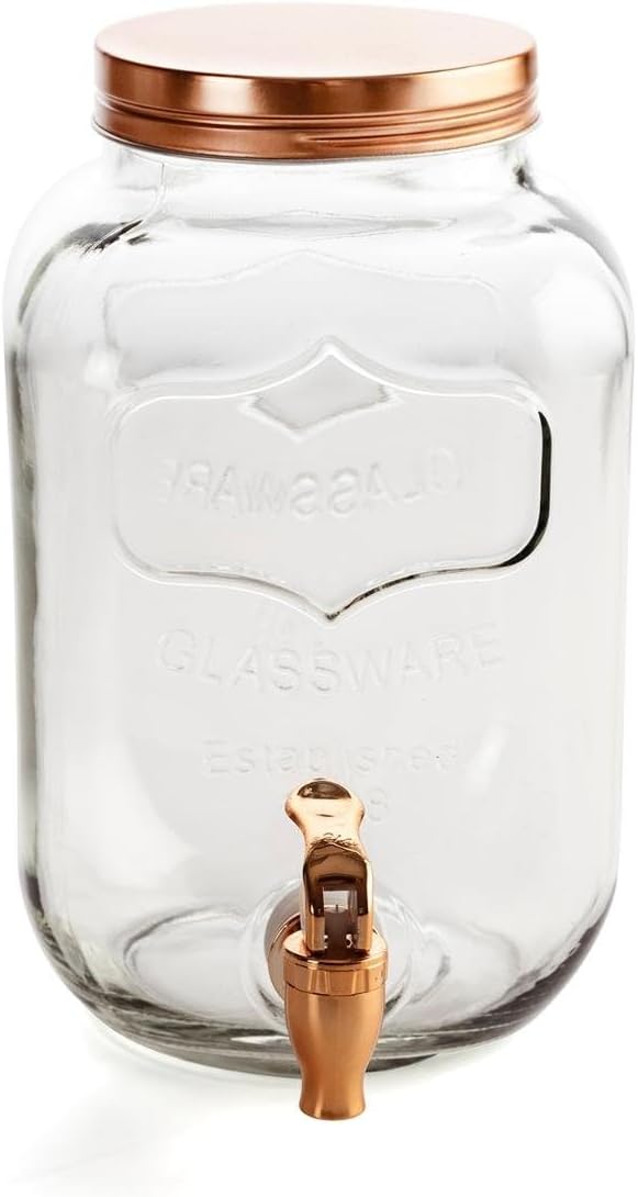 Quid Viba 4L Refrigerator Drinks Dispenser - Not Microwave Safe - Recyclable