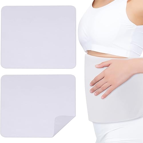 Moukeren 2 piezas de franela para paquete de aceite de ricino, paño de compresa de aceite de ricino, toalla de franela reutilizable absorbente, crea