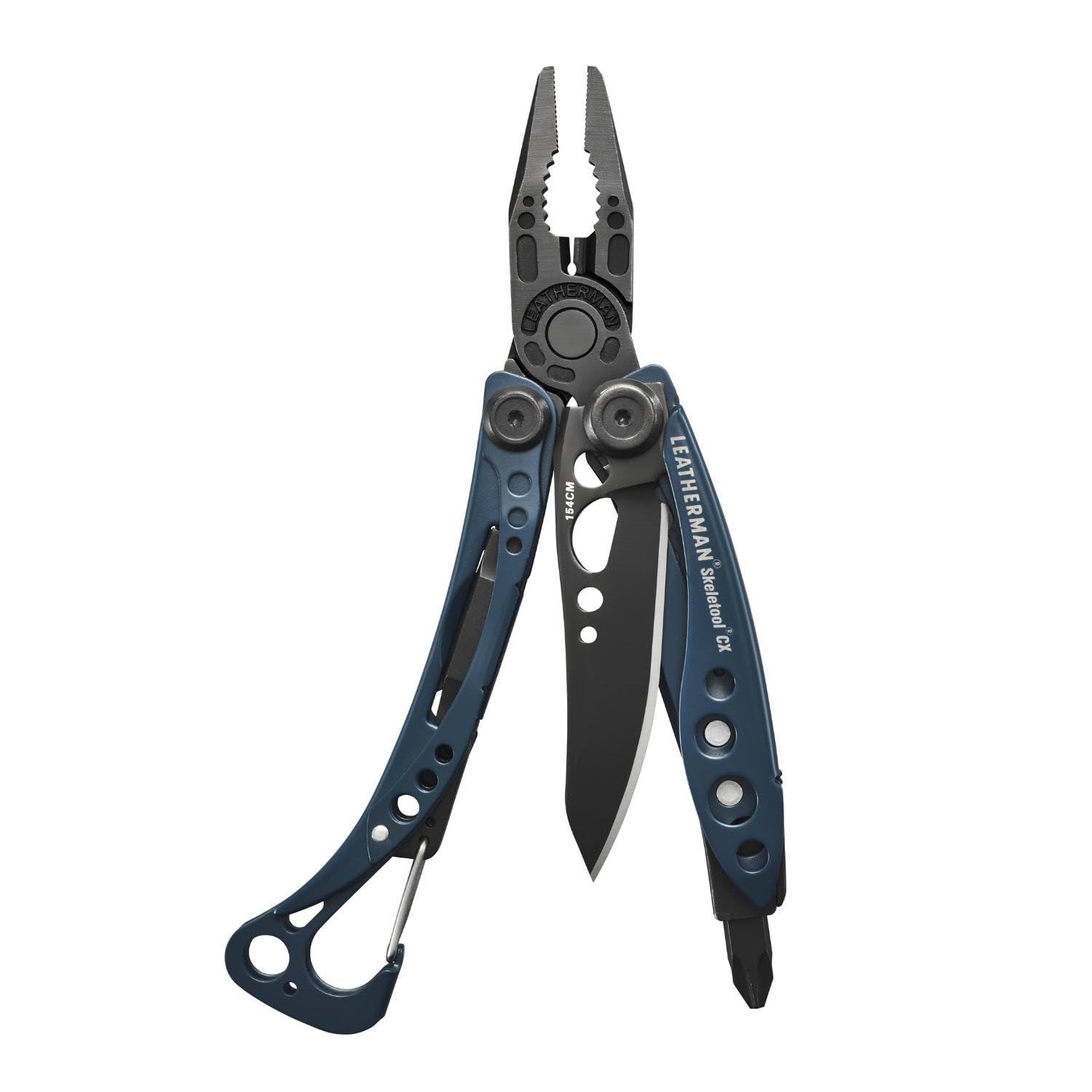 Leatherman Nocturnal Skeletool Cx - 7-In-1 Camping & Survival Multi-Tool, Stainless Steel, Made In Usa,