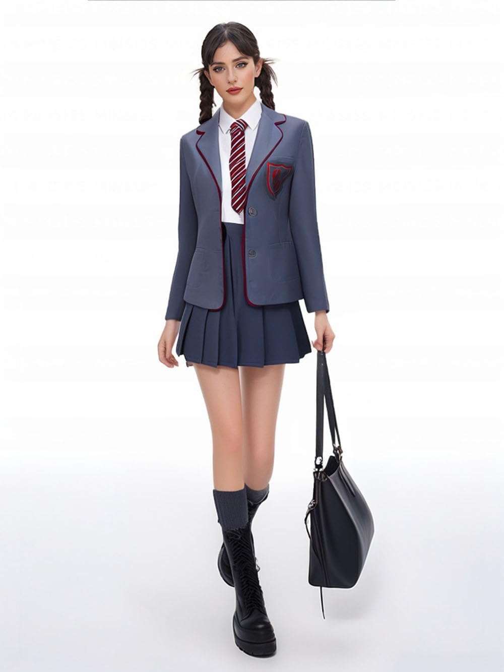 Adult Cosplay Costume Women Mens Coat JK Skirt Tie Shirt Shorts Uniform Set Halloween Party
