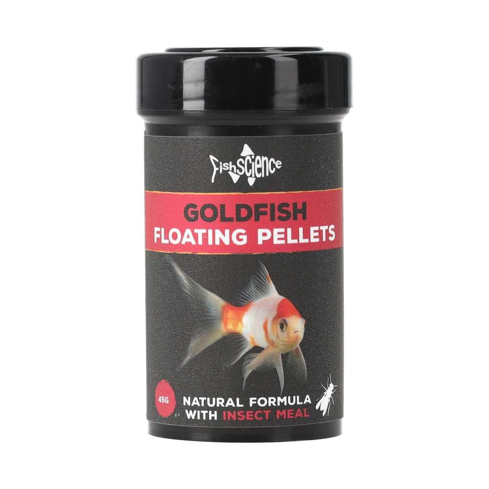 FishScience Goldfish Floating Pellets 45g | (100ml) Goldfish Food