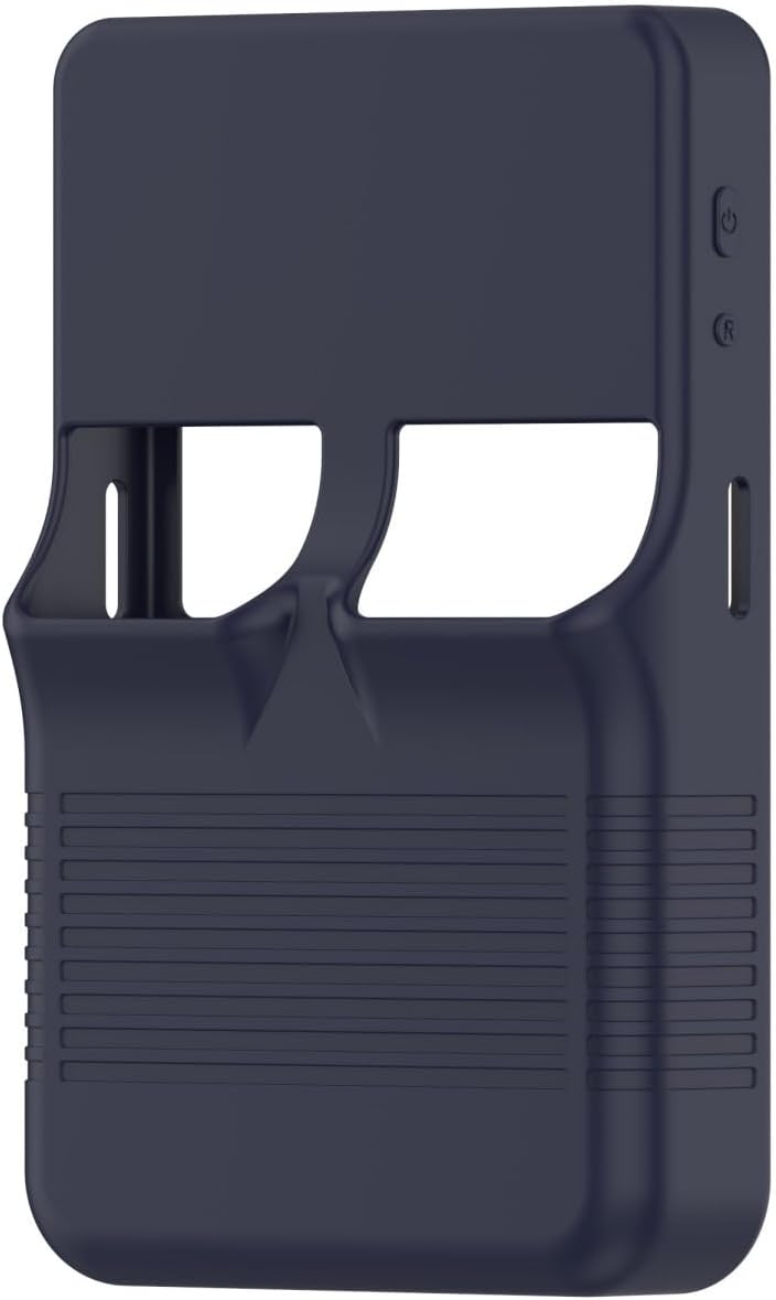 Case Compatible with R36S Handheld Game Console, Silicone Protective Case for R36S (Blue)
