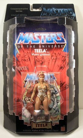 Masters of the Universe - Teela Figure - Commemorative Series - Limited Edition - 1 of 10,000 - Mattel - RARE - Collectible - (E)