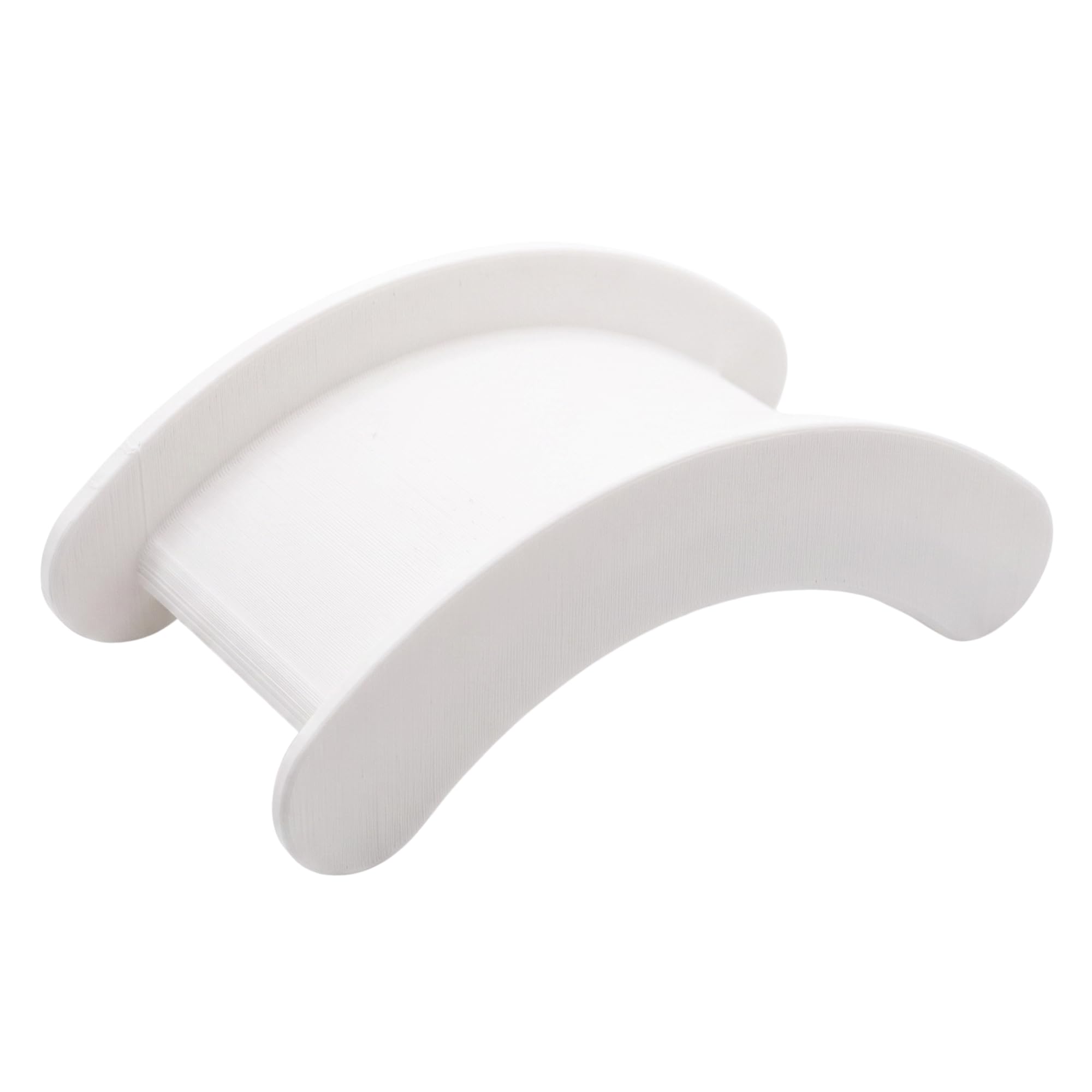 Universal Headphone Mount Compatible with IKEA Skådis Pegboard | Premium Holder for AirPods Max, Gaming Headsets & Over-Ear Headphones | Sleek Tool-Free Setup, Desk Organization Accessory, White, 3-image-11