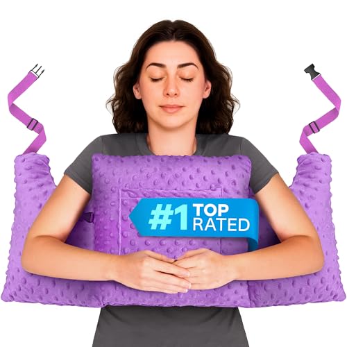 Zomaple Post Mastectomy Pillow, Lavender – Gentle Chest Protection for Sleep & Car Rides –...