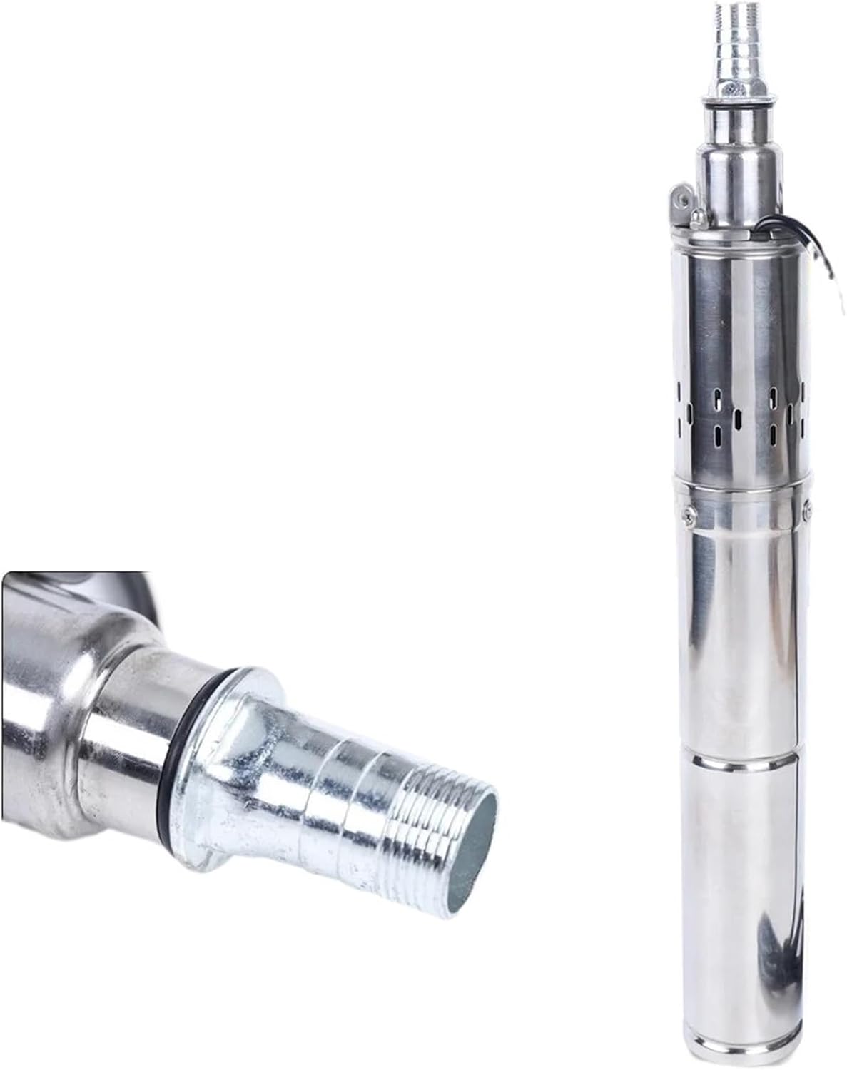 1pc 12V 24V 48V 60V 100M Lift Solar Power Water Pump 150W 350W 750W Farm Ranch Submersible Bore Hole Deep Well Pump(750W-48V60V)