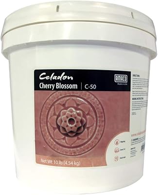 Amaco Celadon Glazes - 10 lb (Dry), Cherry Blossom