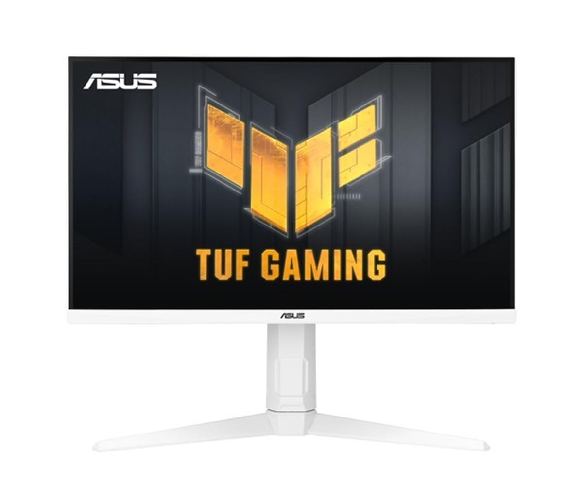 ASUS TUF Gaming VG27AQML1A-W Monitor Gaming da 27” pollici, QHD (2560x1440), 260Hz OC ELMB Sync, Freesync Premium, Tempo di Risposta 1ms, Overdrive Variabile, 100% sRGB, DisplayHDR 400, Bianco