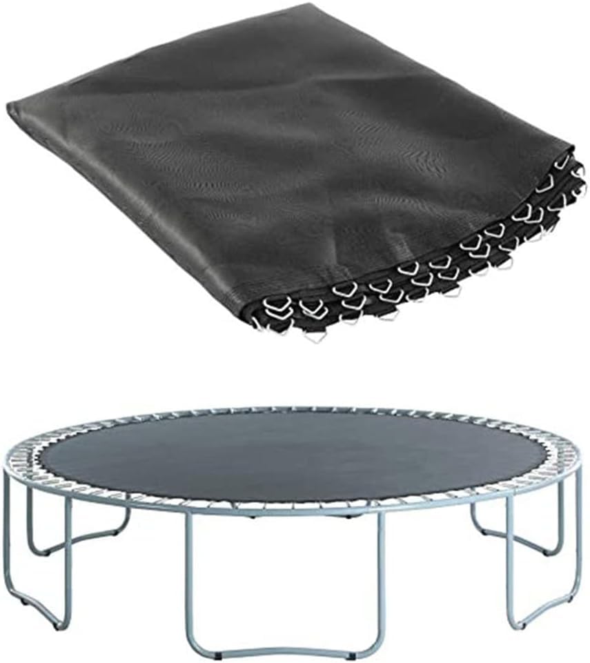 TFG - Ttfd Trampoline Jumping Fabric Round Trampoline Mattress Home Jumping Mat for Trampoline Mattress Bed Mattresses(12ft-(80 Buckles))