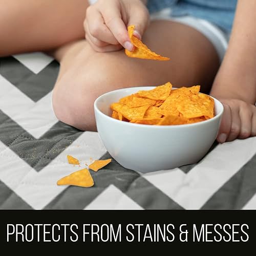 Miniatura 2 de Sofa Shield - Funda de sofá patentada, asiento 88pulgadas, protector de cojín grande, reversible, antimanchas y desgarros, microfibra acolchada,