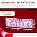 Cut to Size, Durable 4x12in Sticker Magnetizer 2 Pk: Turn Any Decal Into a Strong Magnet. Weatherproof Magnetic Strip Protects Bumper Paint and Allows Easy Swap. Flexible Sheet Guaranteed to Stick