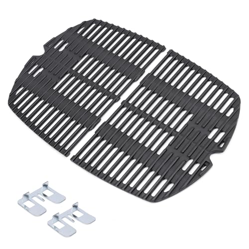 GFTIME Grille de Cuisson en Fonte pour Weber Q200 Q220 Q2000 Q...
