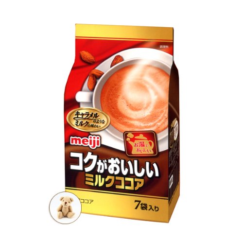 Amazon.com : Meiji Cocoa Powder /Premium Cocoa Bonus Pack (No Sugar ...
