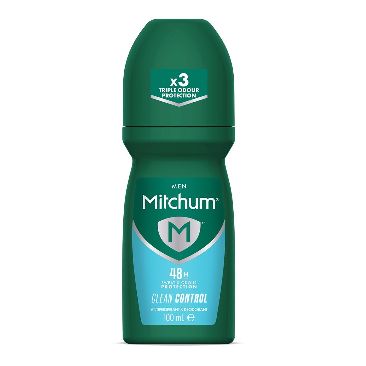 Mitchum Men's Clean Control Anti-Perspirant Roll On 100Ml