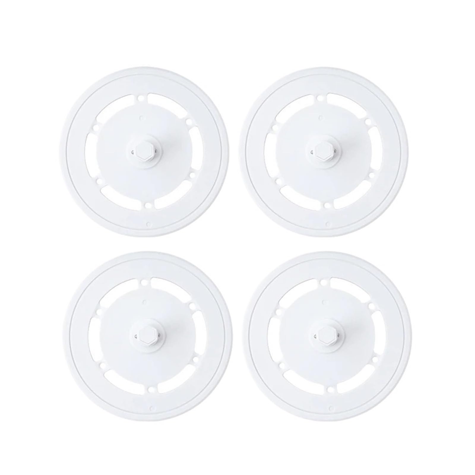XYMURVVD Robot Vacuum Cleaner X2 Mop Rag Cloth Holder Accessories Spare Parts, Compatible For DEEBOT，X2 Pro/X2 Omni(4white)