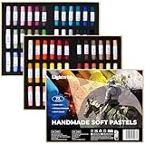 LIGHTWISH 72-Color Professional Soft Pastels Set for Artists, Beginners & Adults - Non-Toxic, Vibrant Drawing Pastel Sticks for Art Sketching & Shading