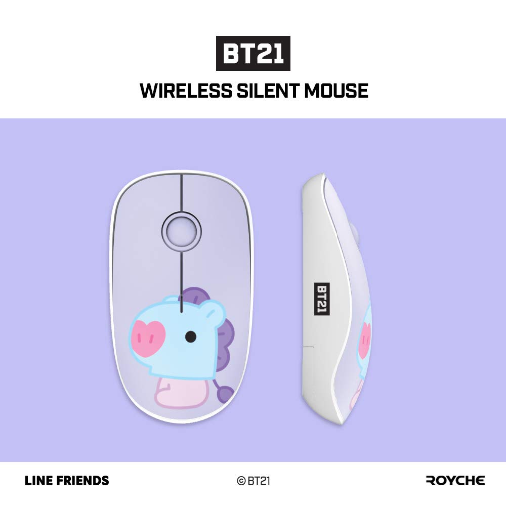 BT21Baby wireless Silent Mouse by Royche (Mang)
